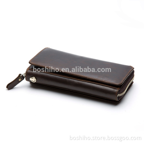 2016 wholesale leather clutch bag leather